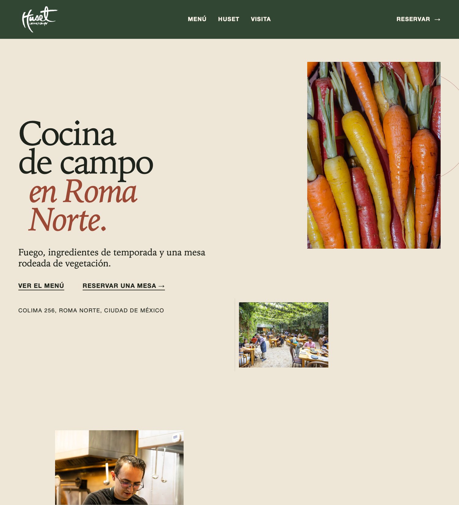 Sitio web de Huset
