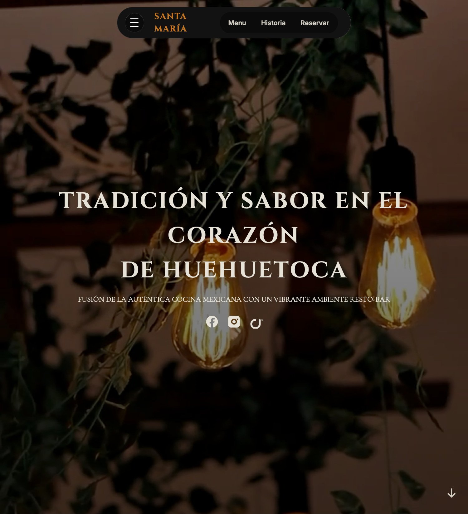 Sitio web de Santa María