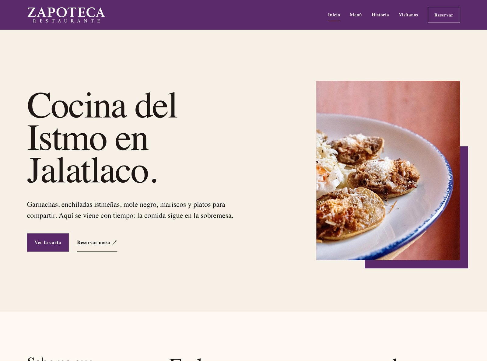 Sitio web de Zapoteca